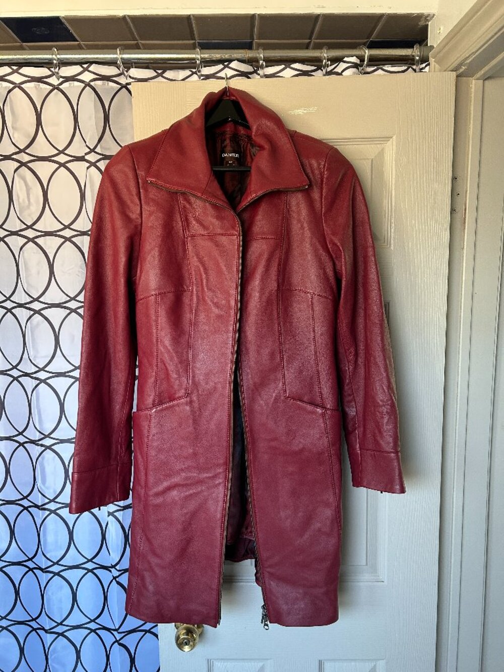 Red Danier Trenchcoat